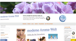 Desktop Screenshot of moderne-aroma-welt.eu